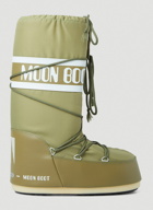 High Snow Boots in Green