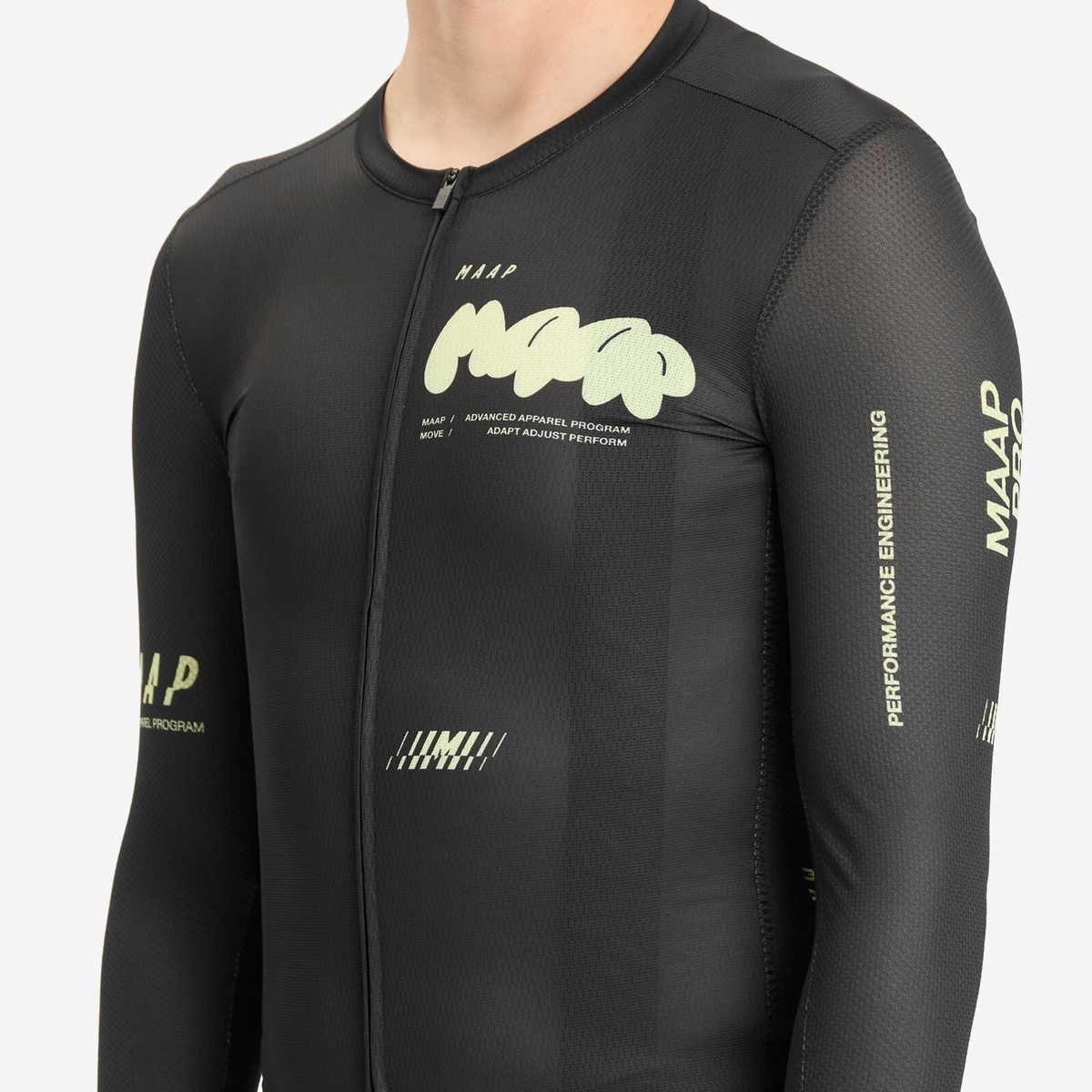 MAAP Men's Aerate Pro Air Long Sleeve Jersey 3.0 in Black