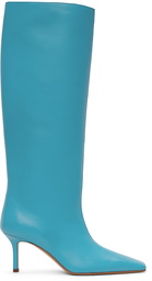 Acne Studios Blue Heel Boots