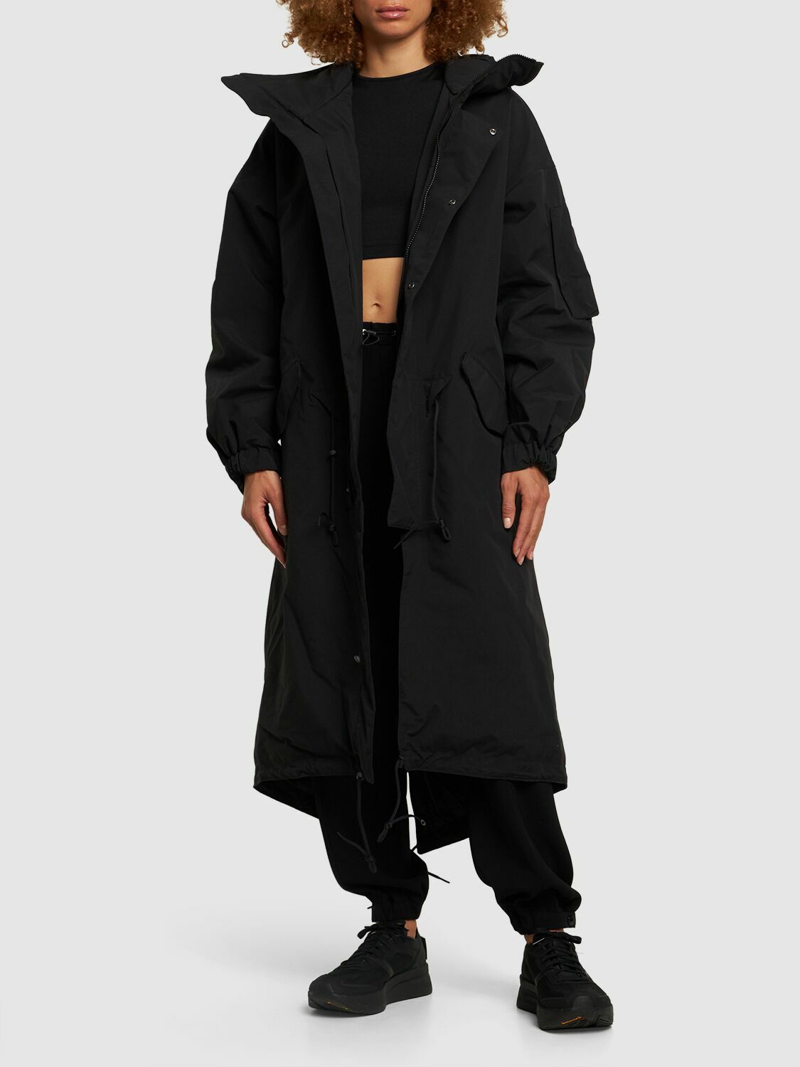 ジャケット・アウター Y-3 GTX SHELL PARKA Y-3 Men's Gtx Shell Parka Jacket in Black Y-3