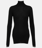 Plan C Ribbed-knit wool sweater