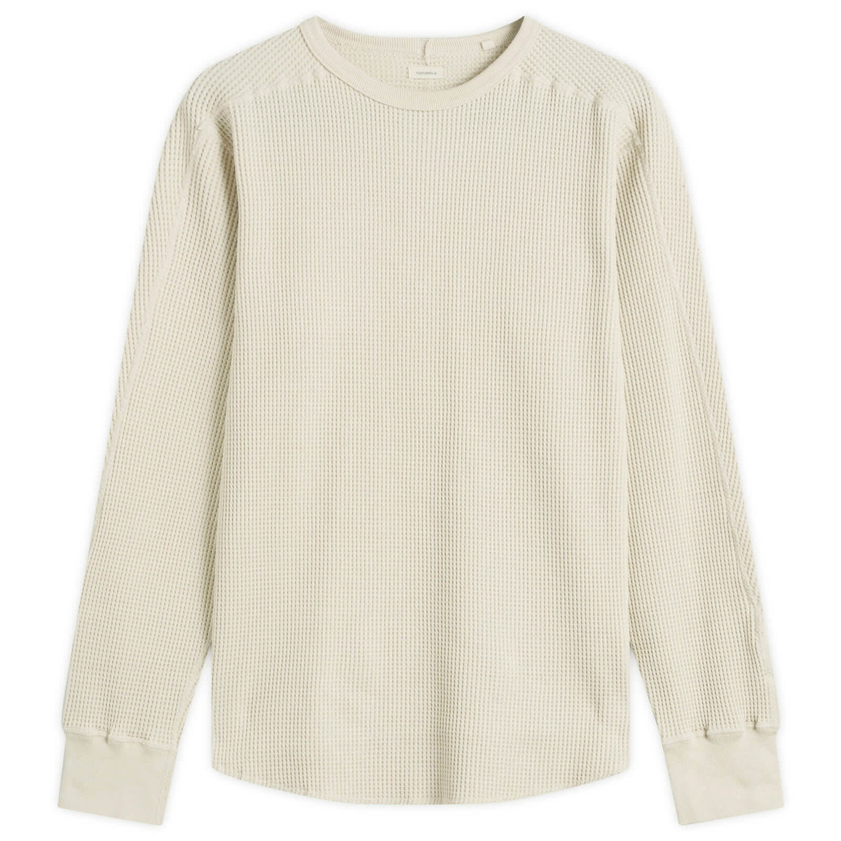 Nanamica Men's ALPHADRY Crew Sweat in Taupe Nanamica