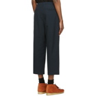 Nanamica Navy Wool Easy Trousers