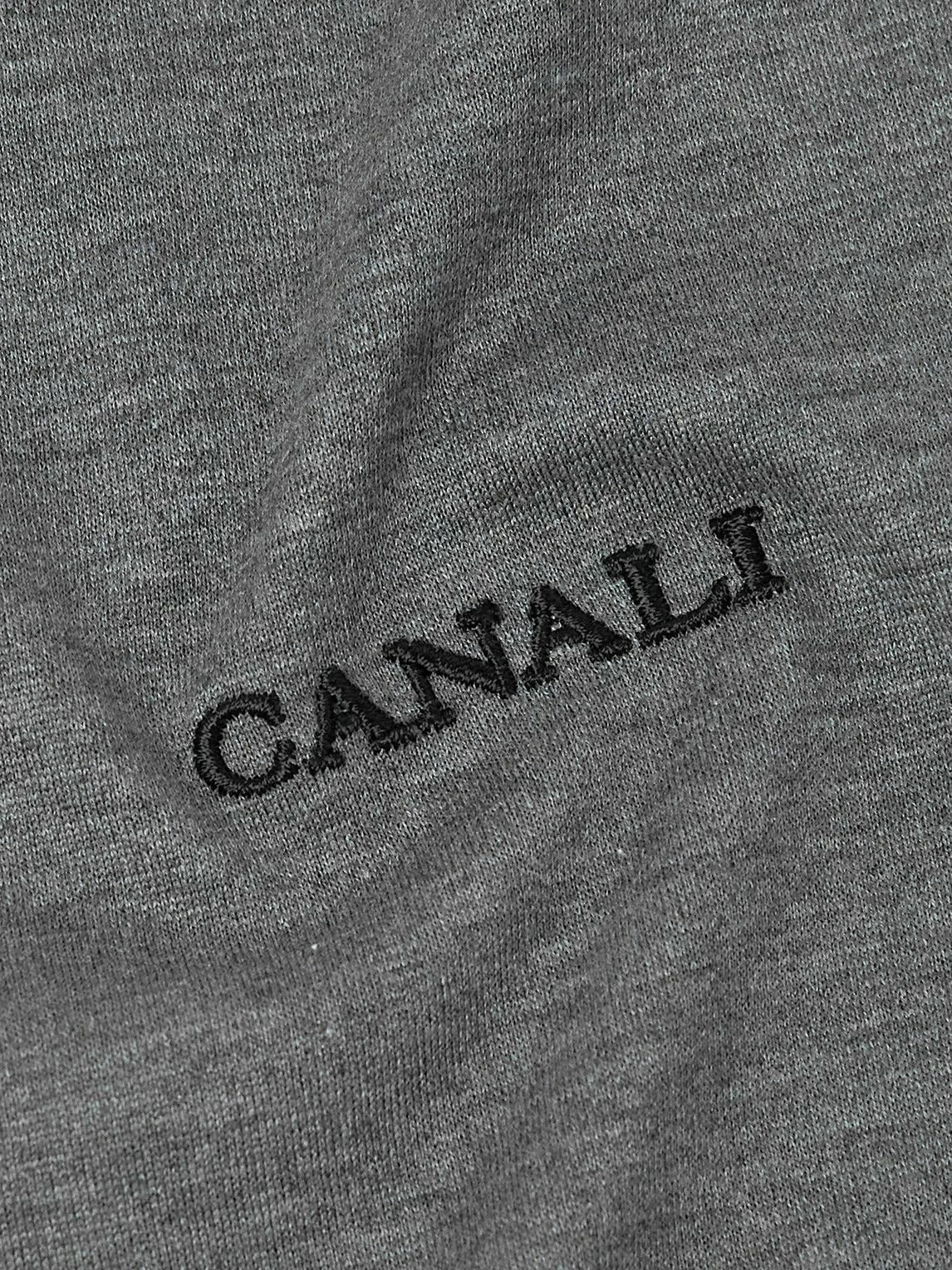Canali - Logo-Embroidered Printed Cotton and Silk-Blend