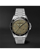BELL & ROSS - BR V2-92 Military Green Automatic 41mm Stainless Steel Watch, Ref. No. BRV292-MKA-ST/SST