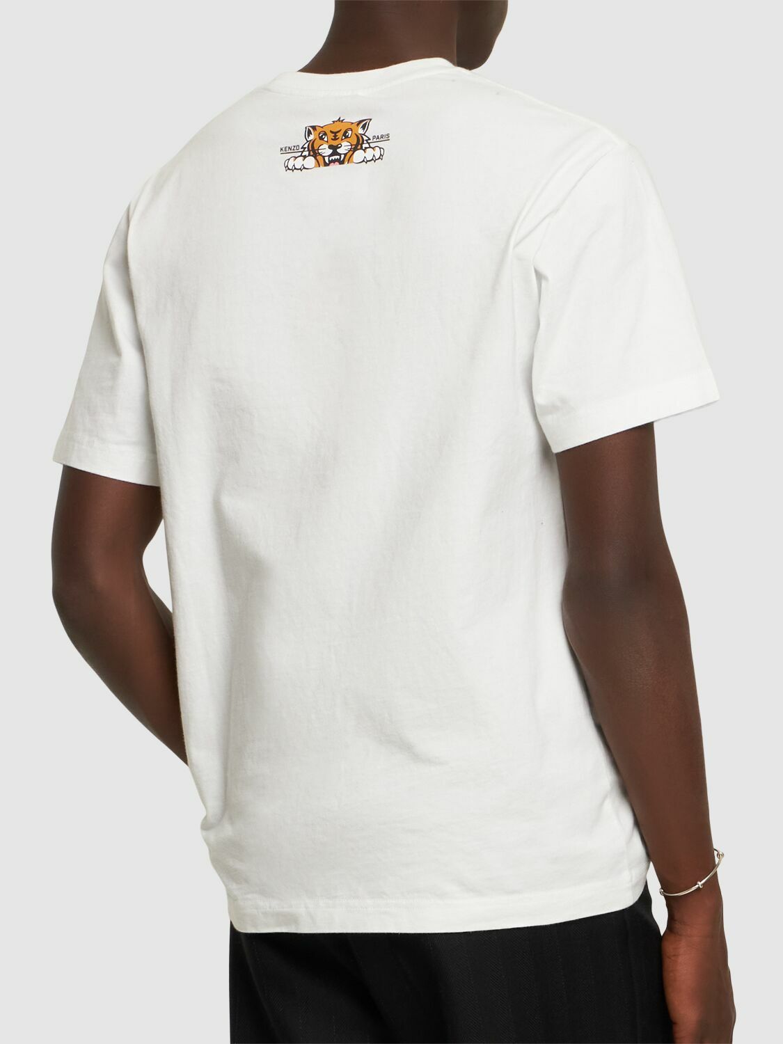 KENZO PARIS Happy Tiger Classic Cotton T-shirt Kenzo KENZO PARIS Happy Tiger Classic Cotton T-shirt Kenzo