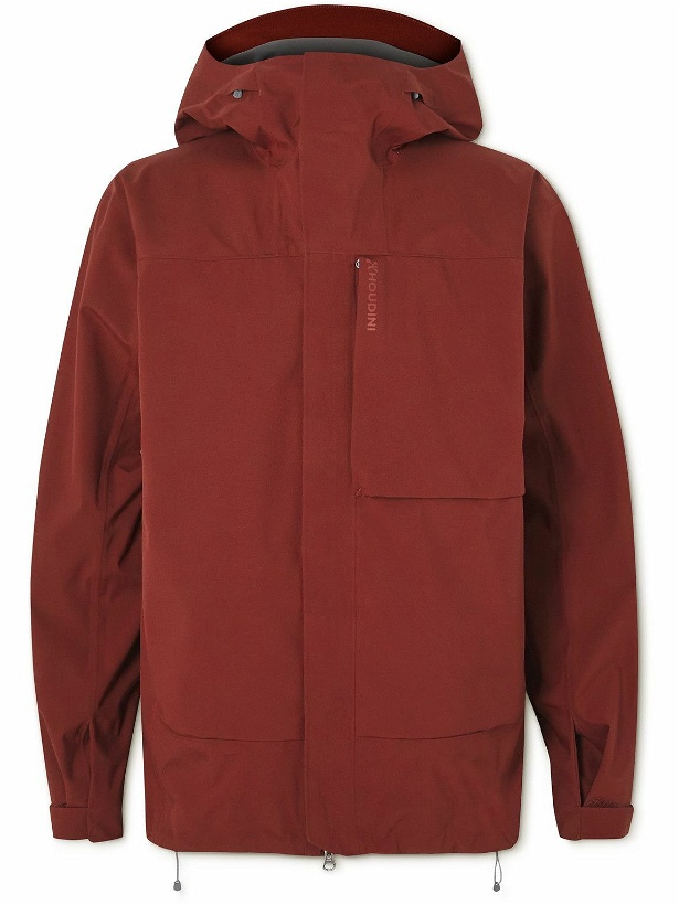Photo: Houdini - RollerCoaster Hooded Recycled Ski Jacket - Red