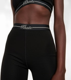 Khaite - Merry logo jersey leggings