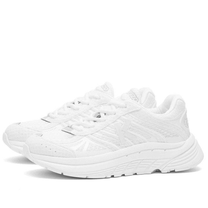 Photo: Kenzo Women's Pace Low Top Sneakers in White