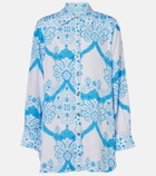 Melissa Odabash Paige printed shirt