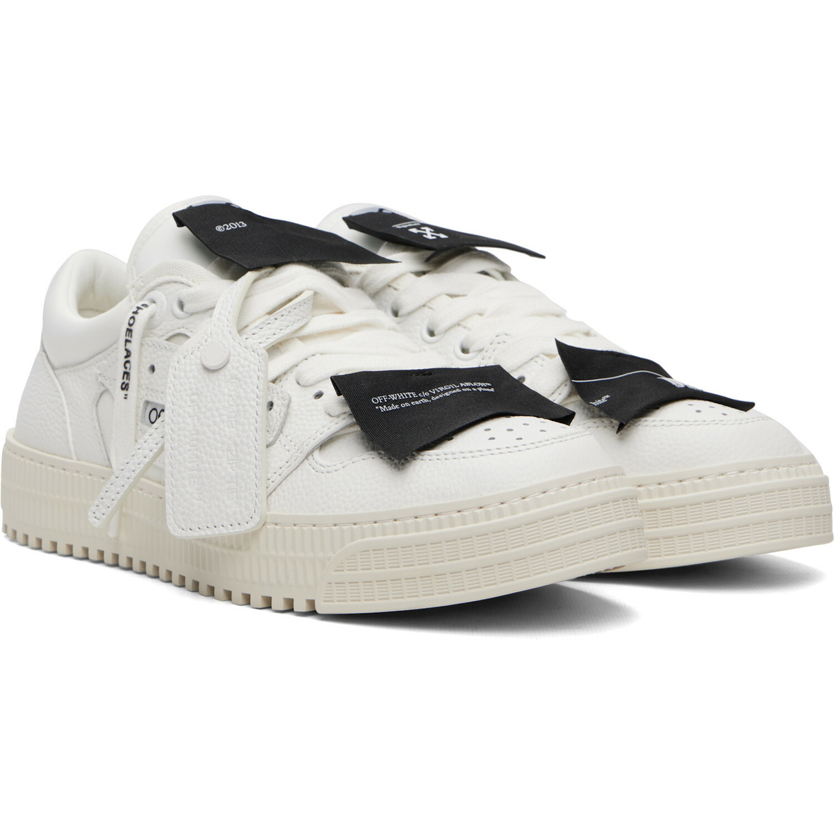 Off-White White 3.0 Court Low Top Sneakers