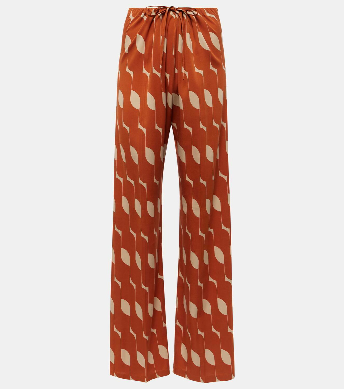DRIES VAN NOTEN シルクトラウザーズ（エレガント♪Dries Van