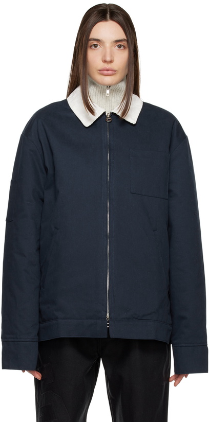 Photo: Saintwoods Navy Ricky Jacket