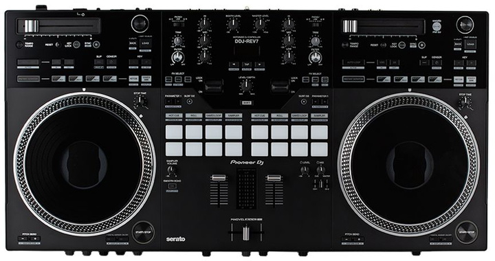Photo: Pioneer DJ Black DDJ-REV7 2-Channel Motorized DJ Controller