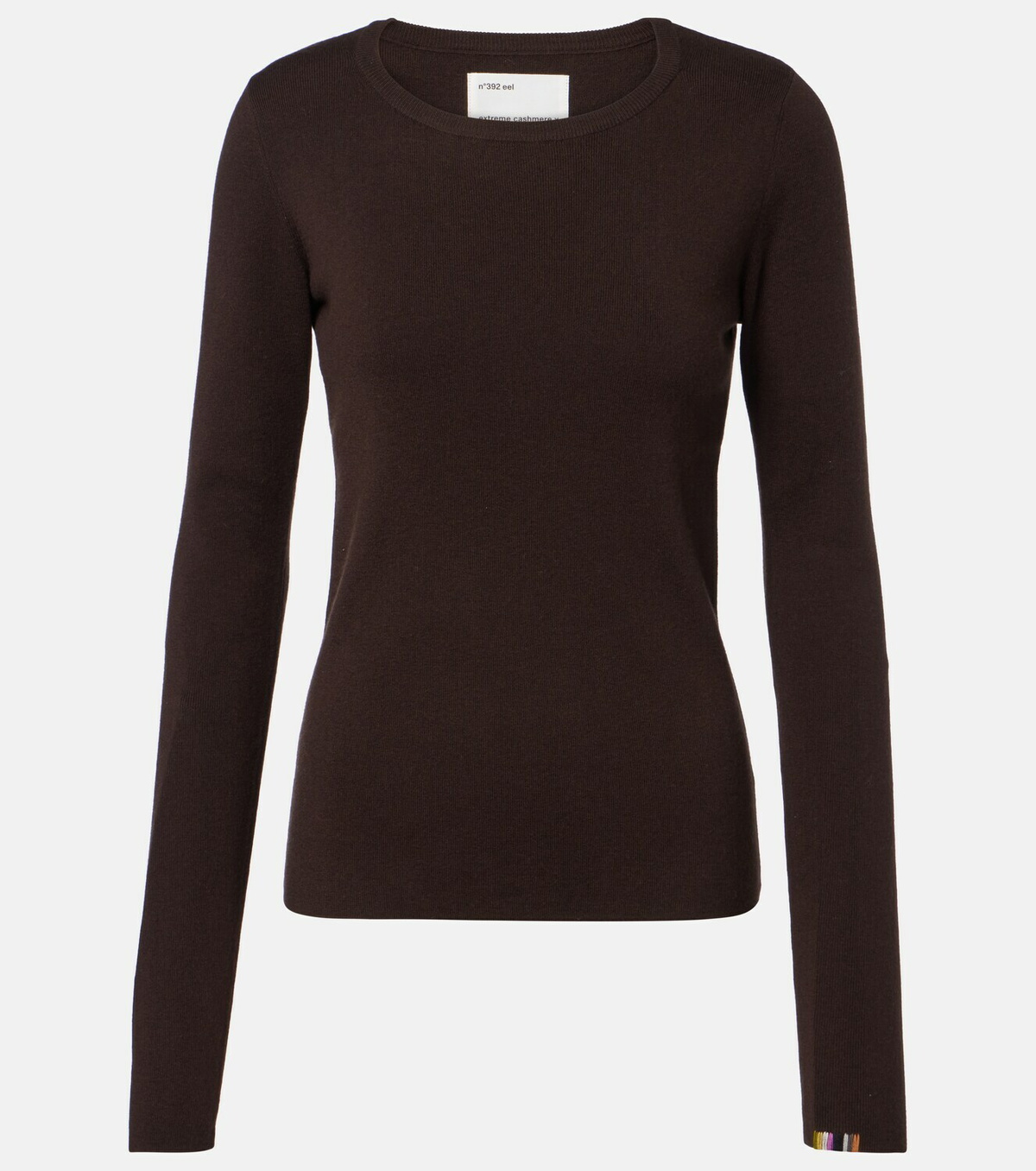 Extreme Cashmere N°392 Eel cotton and cashmere top