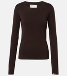 Extreme Cashmere N°392 Eel cotton and cashmere top