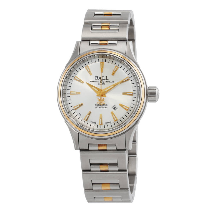 Photo: Ball Fireman Automatic Silver Dial Ladies Watch NL2110C-2T-SJ-SL