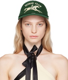 Kijun Green 'Horse Club' Cap