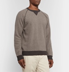 Thom Sweeney - Mélange Wool and Cashmere-Blend Sweater - Brown