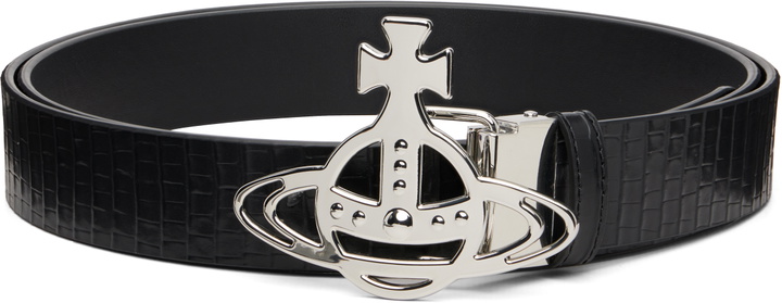 Photo: Vivienne Westwood Black Line Orb Buckle Belt