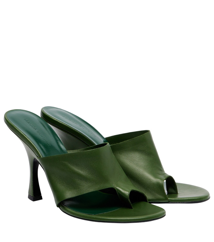 Photo: Magda Butrym Leather thong sandals