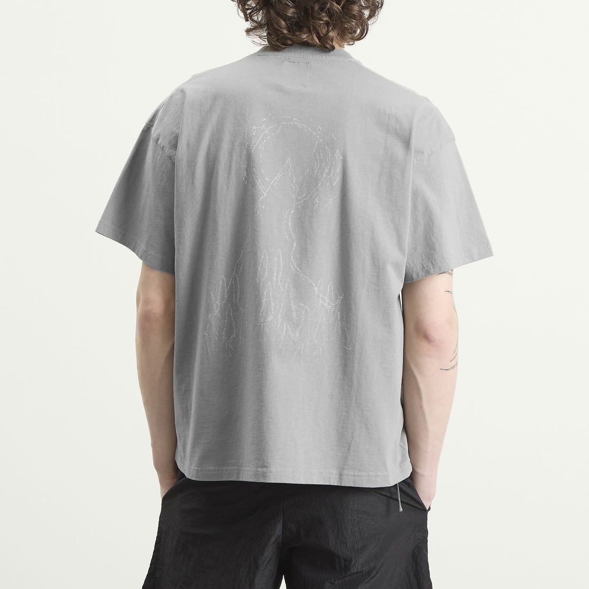 ROA Men's Ryli T-Shirt in Grey
