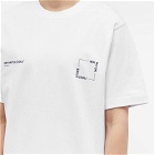 MKI Men's Square Logo T-Shirt in White