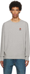 Kenzo Gray Boke Flower Long Sleeve T-Shirt