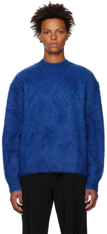 Photo: Axel Arigato Blue Primary Sweater