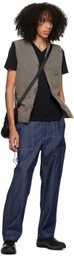 Adsum Black Fishing Sling Bag