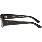 THISTLES Black 'The Suede' Sunglasses