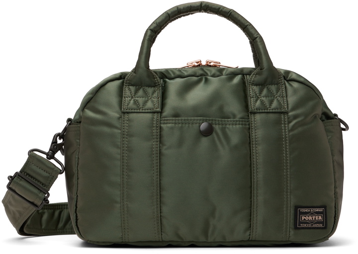 Photo: PORTER - Yoshida & Co Khaki Tanker Boston Bag