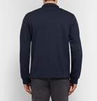 A.P.C. - Cotton-Jersey Half-Zip Sweatshirt - Men - Navy