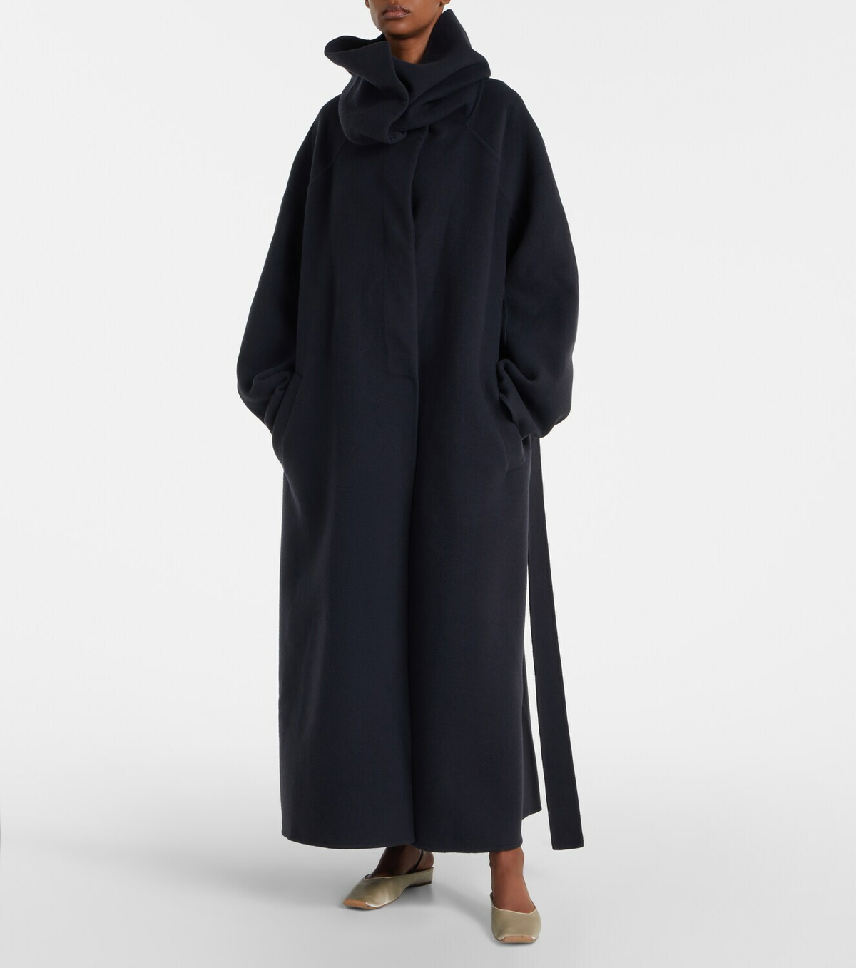Calvin Klein Collection Liza wool and cashmere overcoat
