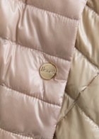 Herno Reversible Padded Shell Jacket Pink And White