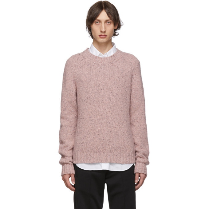 Photo: Maison Margiela Pink Wool Gauge 3 Sweater