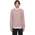 Maison Margiela Pink Wool Gauge 3 Sweater