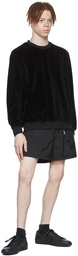 Hugo Black Cotton Sweatshirt