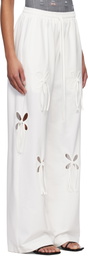 J.Kim White Petal Lounge Pants