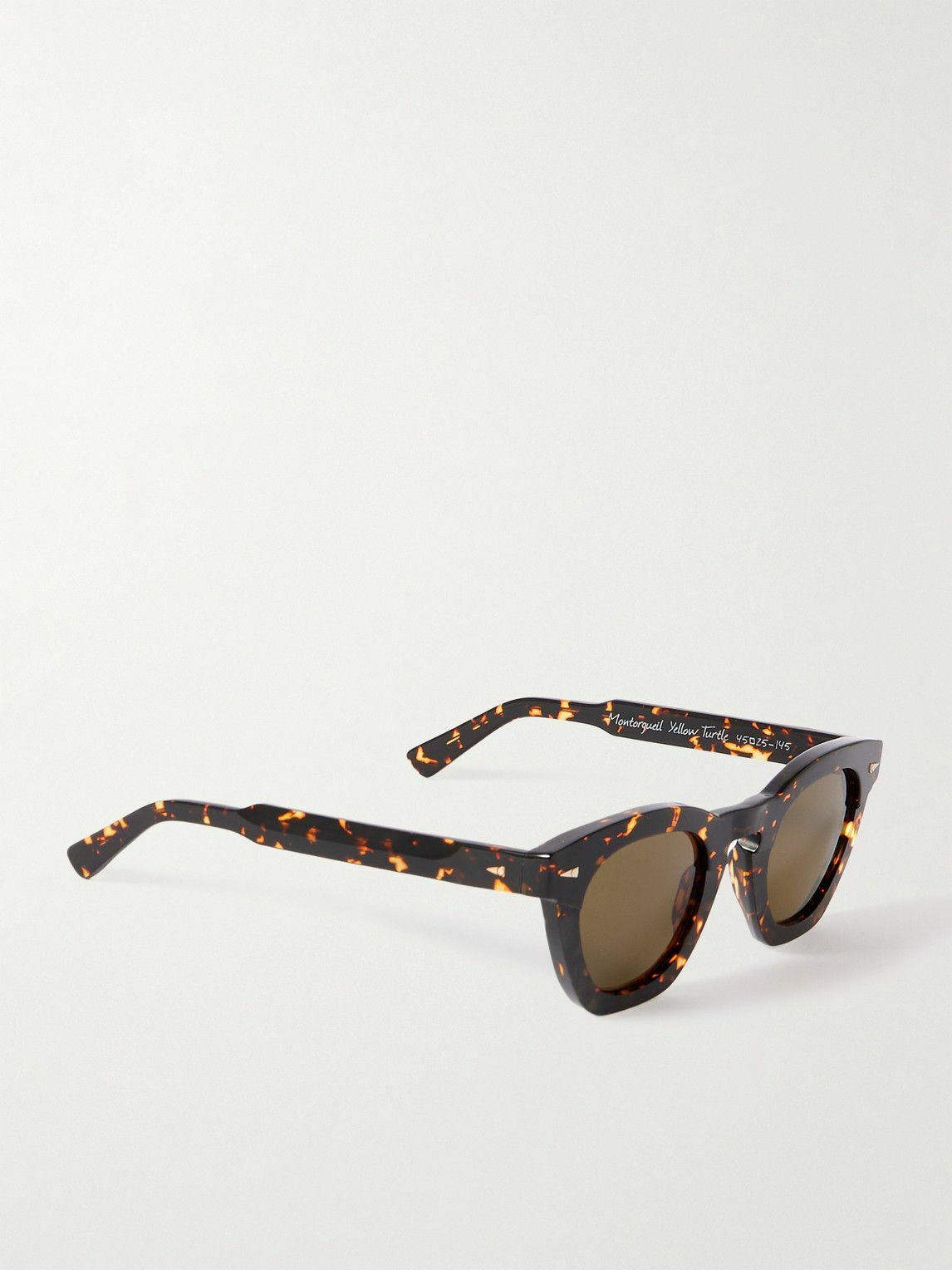 AHLEM - Montorgueil Round-Frame Tortoiseshell Acetate Sunglasses