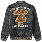 AAPE Men's Varsity Jacket in Black