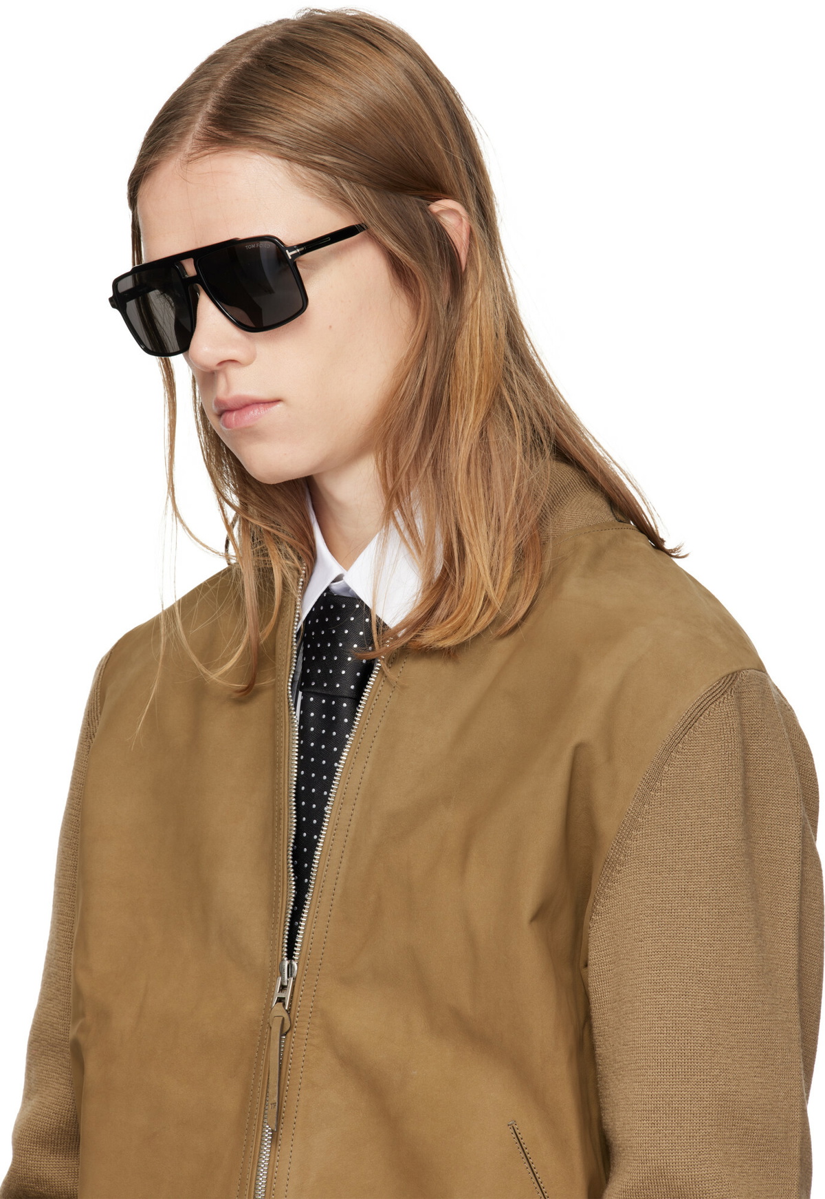 TOM FORD Black Kemp Sunglasses
