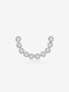 MARIA TASH 18K White Gold Demi Eternity Diamond Earring