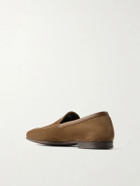 John Lobb - Tyne II Suede Loafers - Green