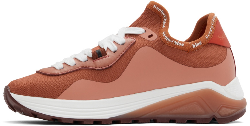 See by Chloé Red Brett Sneakers