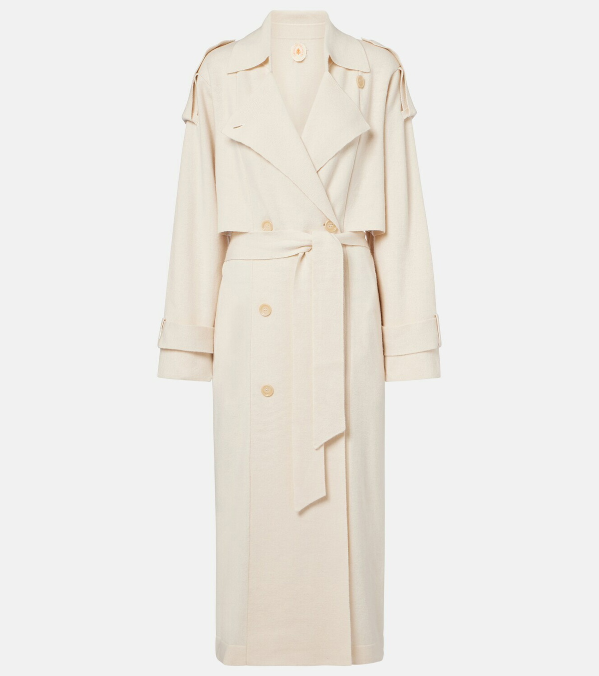 Jardin des Orangers Wool and cashmere trench coat