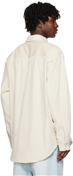 AMI Alexandre Mattiussi Off-White Oversize Shirt