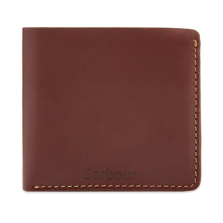 Photo: Barbour Hadleigh Leather Billfold Wallet