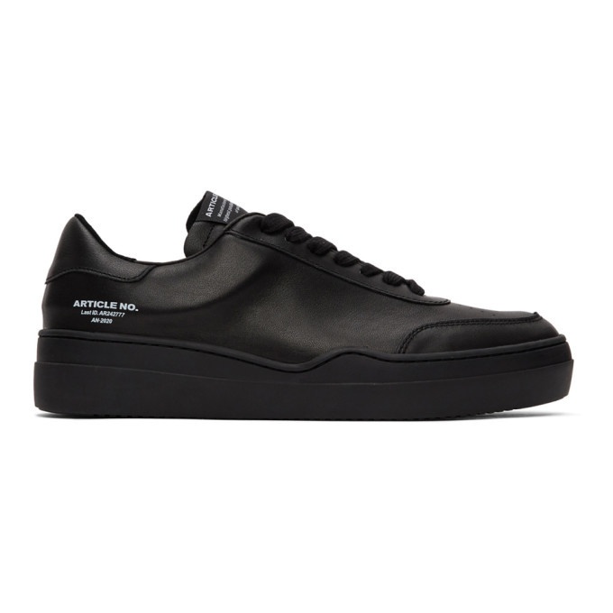 Photo: Article No. SSENSE Exclusive Black 0517-04-02 Cup Sole Sneakers