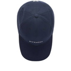 Givenchy Men's Embroidered Logo Cap in Navy